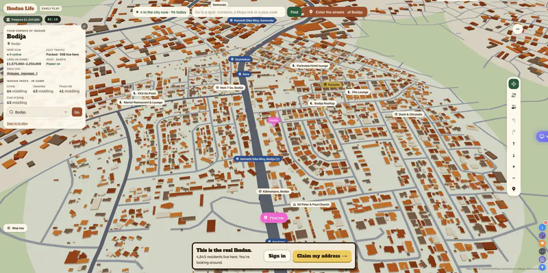 Ibadan Life Game – Play the City Life Sim Online