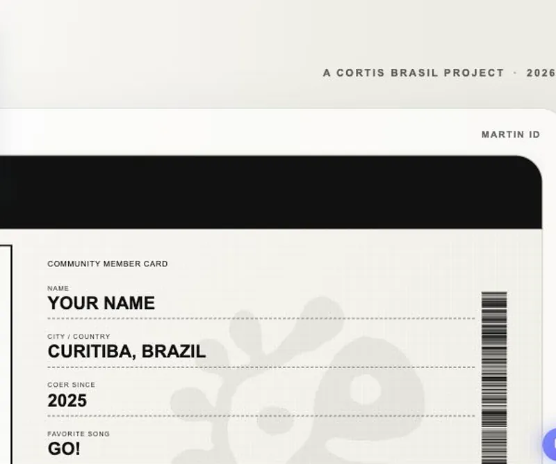 coer id cortis brasil - Make a Personalized Member Card