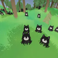 Family Time game - Build a Wolf Family