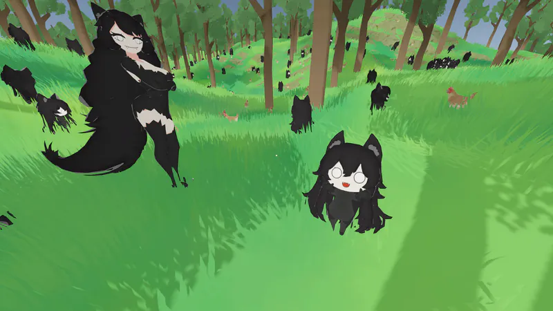 Family Time game - Build a Wolf Family