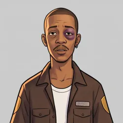 Red Red from FRIDAY (1995) character portrait in Friday Fighters