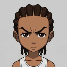 Riley Riley character portrait from Boondocks Brawl