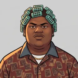 Big Worm Big Worm from FRIDAY (1995) character portrait in Friday Fighters