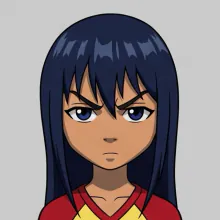 Ming Ming character portrait from Boondocks Brawl