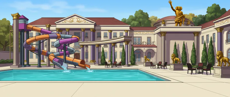 Thugnificent's Mansion Thugnificent's Mansion stage artwork from Boondocks Brawl