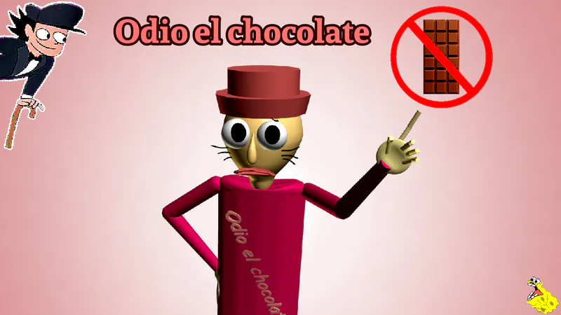 odio el chocolate Baldi mod – descarga para PC
