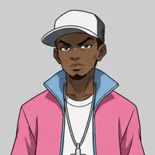 Gangstalicious Gangstalicious character portrait from Boondocks Brawl