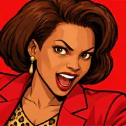Gina character portrait from Martin: No Filter Fighters