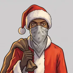 Robber Santa Robber Santa from FRIDAY AFTER NEXT (2002) character portrait in Friday Fighters