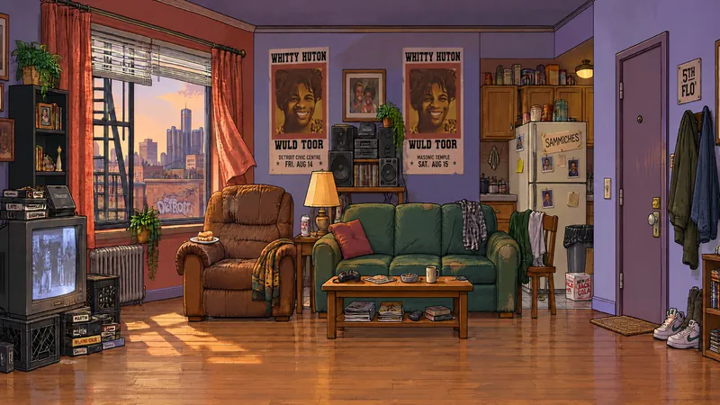 The Fifth Flo’ arena background in Martin: No Filter Fighters