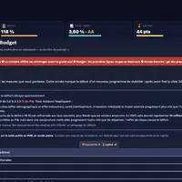 La Bataille du Budget - Political Budget Simulation