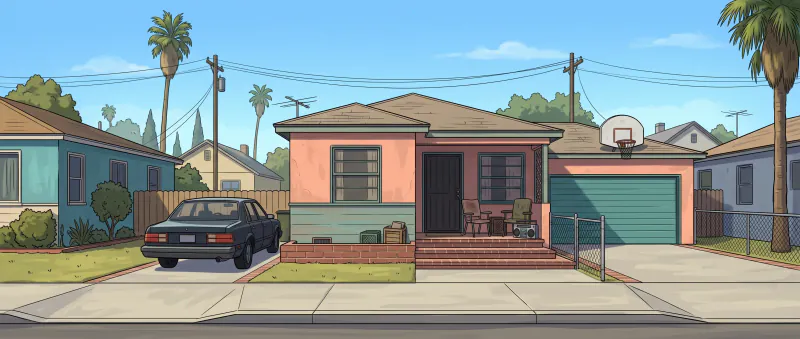 The Block Background artwork for The Block in Friday Fighters