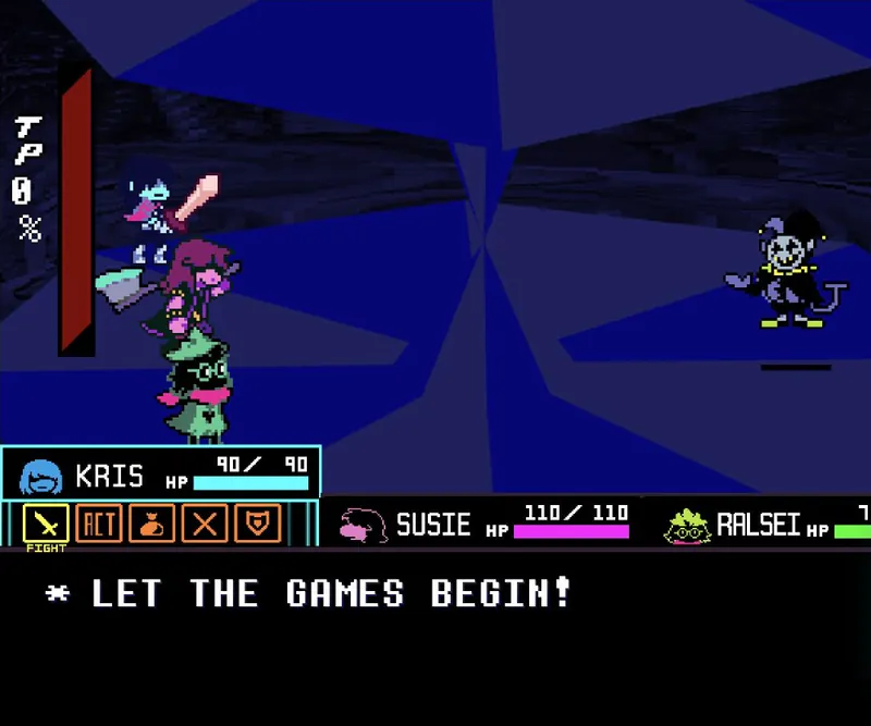DELTARUNE Fight Simulator Game – Bosses, Filters & Controls