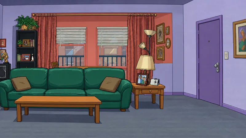 Martin’s Apartment arena background in Martin: No Filter Fighters