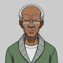 Granddad Granddad character portrait from Boondocks Brawl