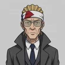 Gin Rummy Gin Rummy character portrait from Boondocks Brawl
