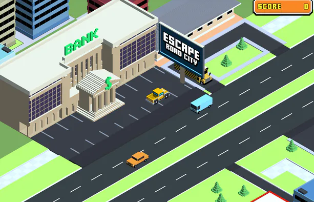 Escape Road City - High-Speed Urban Police Chase Game