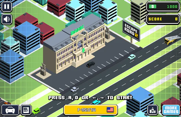 Escape Road 2 - Ultimate Police Chase Getaway Game