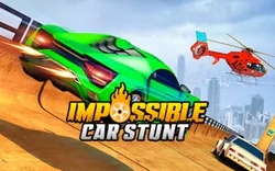 Impossible Car Stunt - Sky Racing Challenge Game
